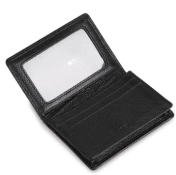 Візитниця "Deli" №7625 Card Holder шкірзам. чорн. — купити | Канцелярський Сад