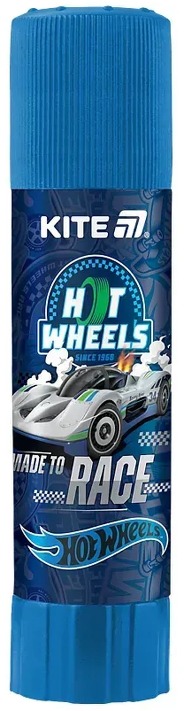 Клей-олівець "Kite" №HW25-130-1 8гр Hot Wheels з індикатором — купити | Канцелярський Сад