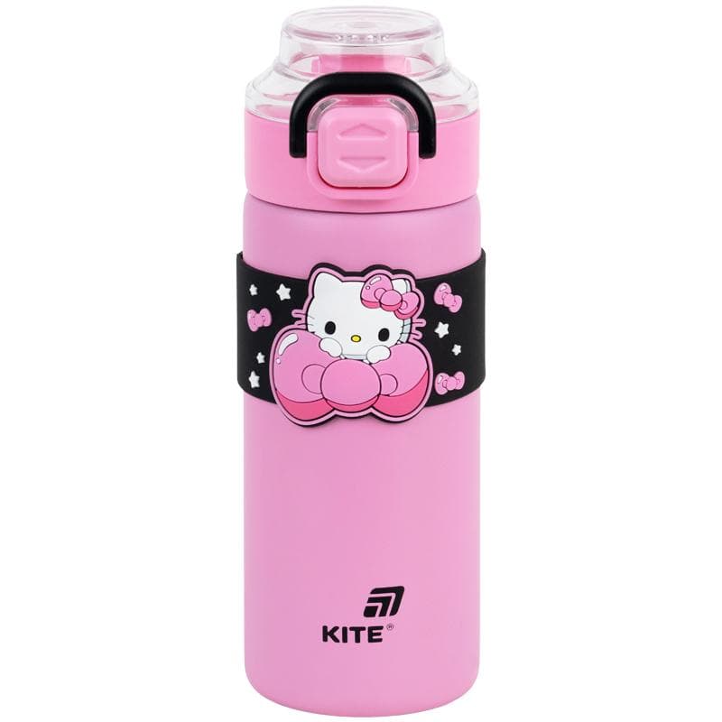 Термопляшка метал. 0,57л "Kite" Hello Kittyl №HK26-1311 — купити | Канцелярський Сад