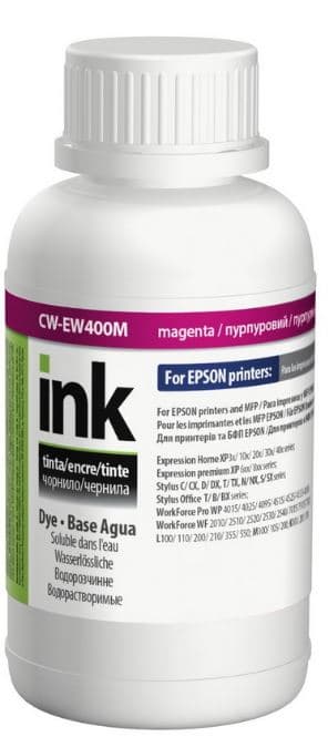 Чорнило ColorWay Epson T26/C91/EW400M02 200мл magenta — купити | Канцелярський Сад