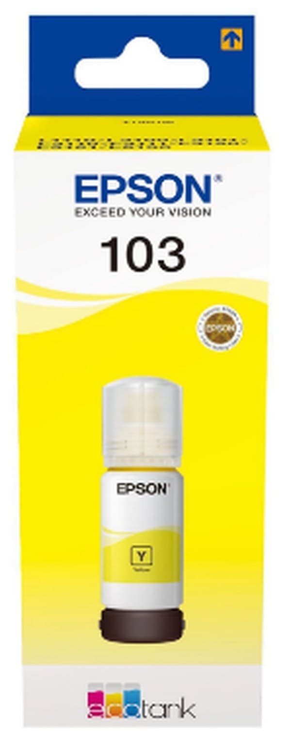 Чорнило Epson 103 65мл yellow №C13T00S44A — купити | Канцелярський Сад
