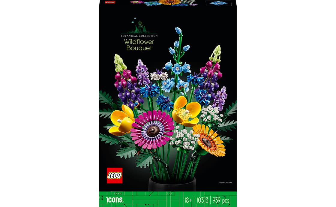 Конструктор "LEGO" Icons Букет польових квітів №10313 — купити | Канцелярський Сад