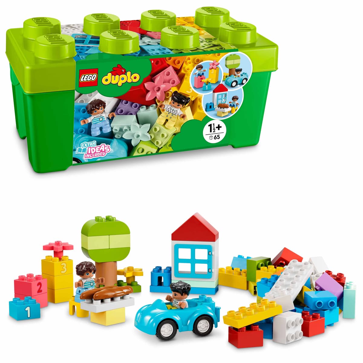 Конструктор "LEGO" DUPLO Коробка з кубиками №10913 — купити | Канцелярський Сад