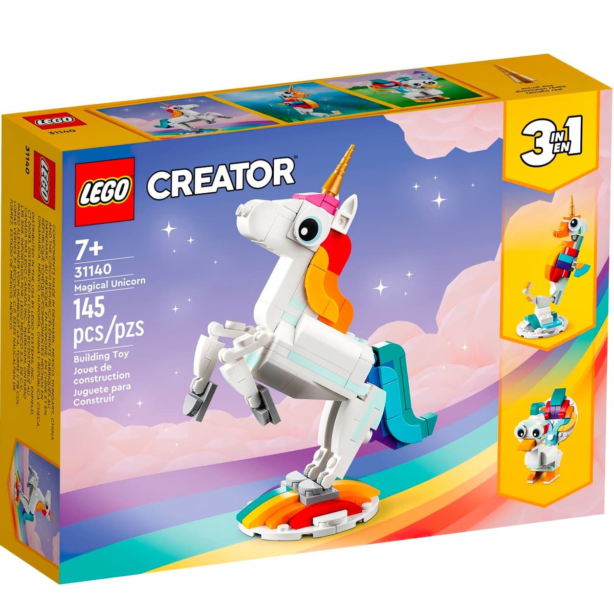 Конструктор "LEGO" Creator Магічний єдиноріг №31140 — купити | Канцелярський Сад