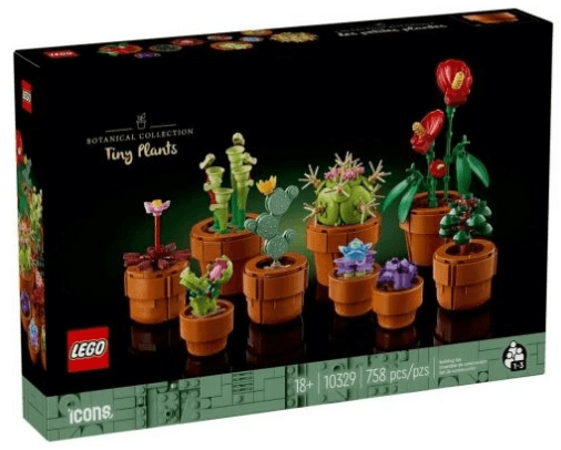 Конструктор "LEGO" Icons Мініатюрні рослини №10329 — купити | Канцелярський Сад