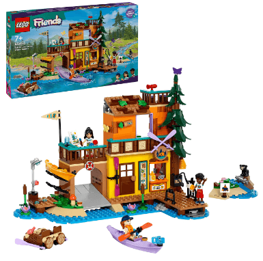 Конструктор "LEGO" Friends Водні види спорту в таборі пригод №42626 — купити | Канцелярський Сад