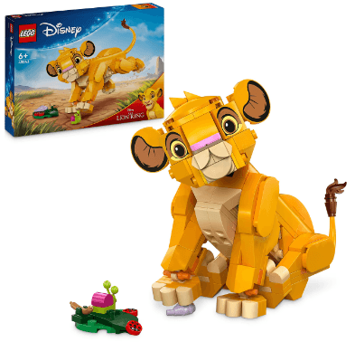 Конструктор "LEGO" Disney Classic Левеня Сімба №43243 — купити | Канцелярський Сад