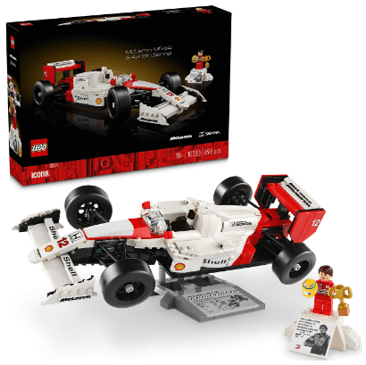 Конструктор "LEGO" Icons McLaren MP4/4 і Айртон Сенна №10330 — купити | Канцелярський Сад