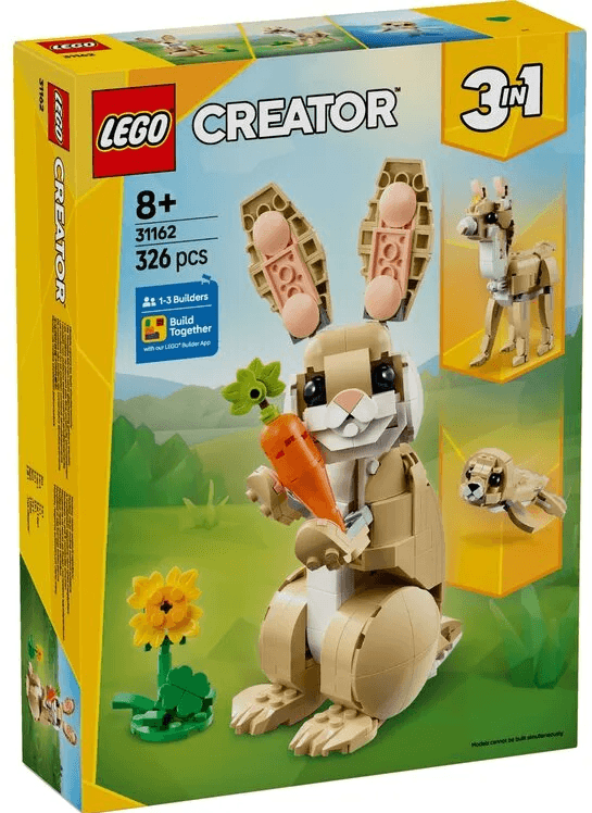 Конструктор "LEGO" Creator Чарівне кроленя №31162 — фото товару | Канцелярський Сад