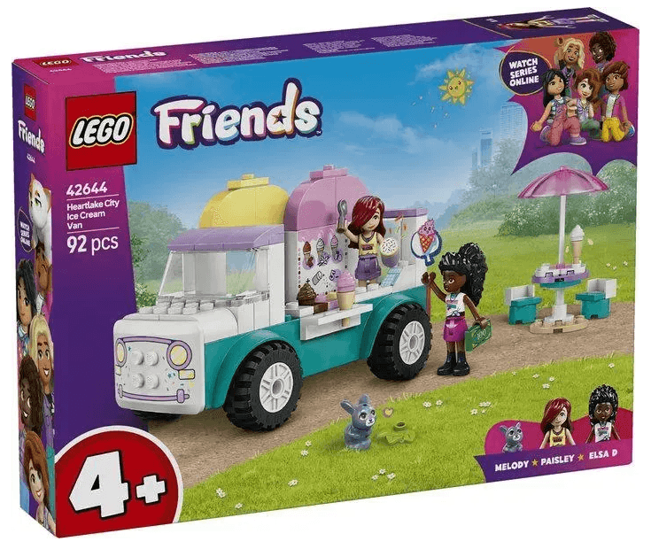 Конструктор "LEGO" Friends Хартлейк-Сіті. Фургон із морозивом №42644 — купити | Канцелярський Сад
