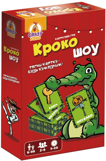Гра наст. "Крокошоу" №VT8077-02 — купити | Канцелярський Сад