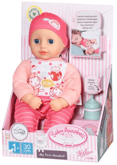 Лялька "My First Bath Annabell" - Моє перше малятко 30см №709856/КіддіСвіт — купити | Канцелярський Сад