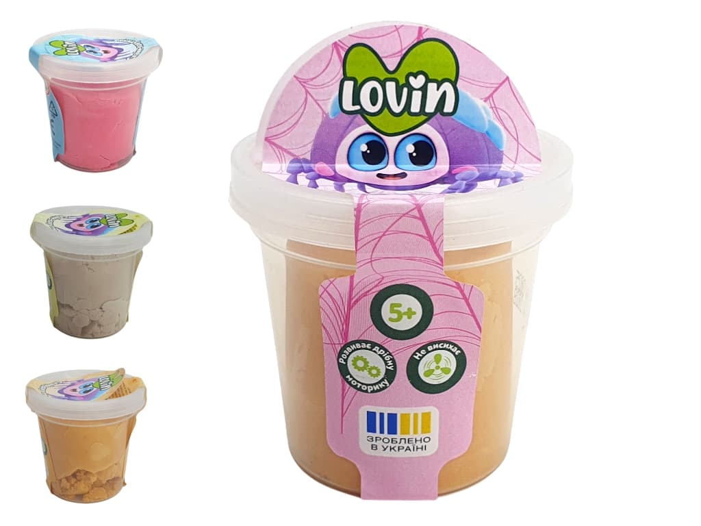 Іграшка-антистрес "Lovin" Слайм-павутинка 115г №8100011 — фото товару | Канцелярський Сад