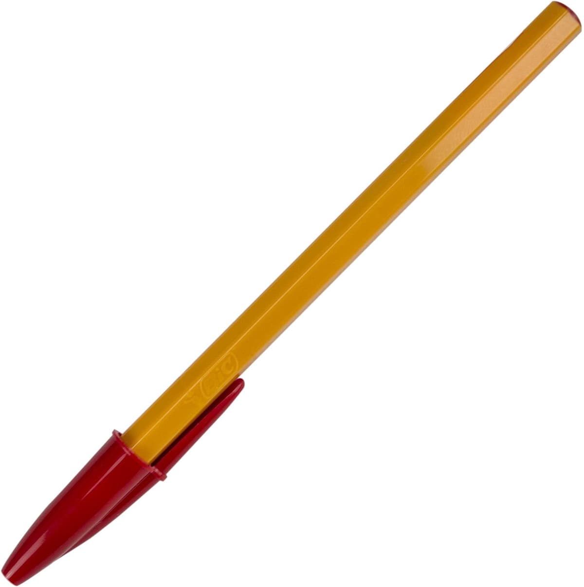 Ручка кульк. "Bic" №1199110112/1120/8099241 Оранж 1мм червона — купити | Канцелярський Сад