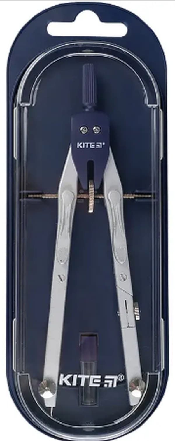 Циркуль "Kite" Expert Pro +грифель,у футлярі №K21-389 — купити | Канцелярський Сад