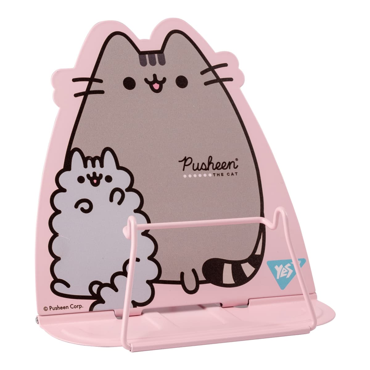 Підставка для книг "Yes" "Pusheen" №470515 метал.,фігурна — купити | Канцелярський Сад