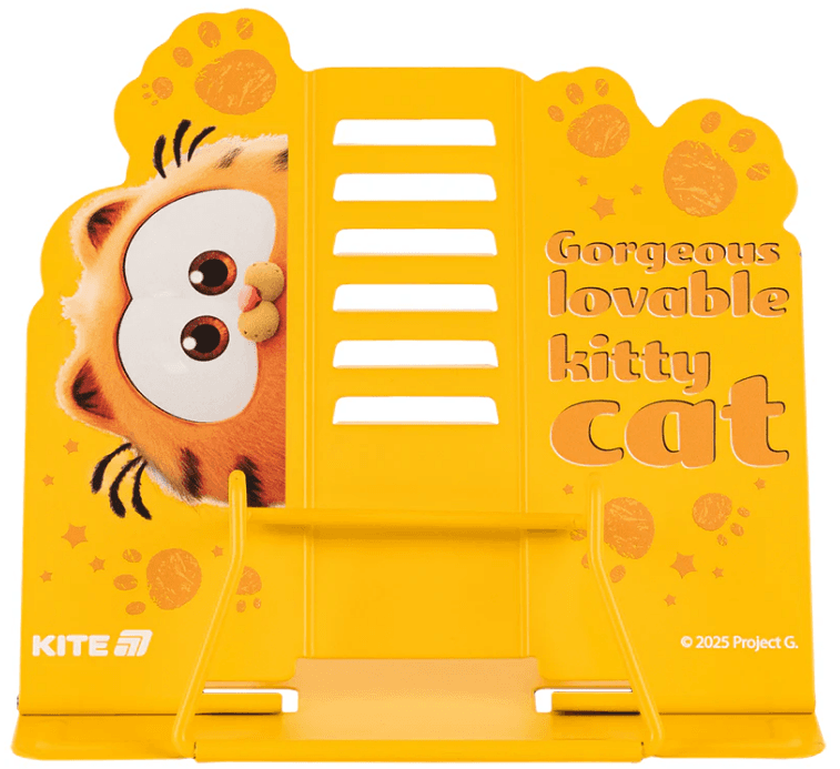 Підставка для книг "Kite" "Garfield" №GF25-390 метал. — купити | Канцелярський Сад