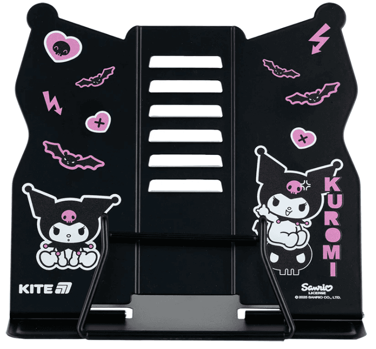 Підставка для книг "Kite" "Kuromi" №HK25-390 метал. — купити | Канцелярський Сад