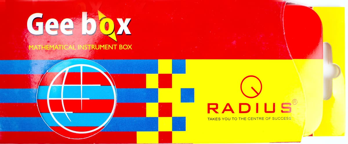 Готовальня "Radius" Gee Box 9предм.№7869 — купити | Канцелярський Сад
