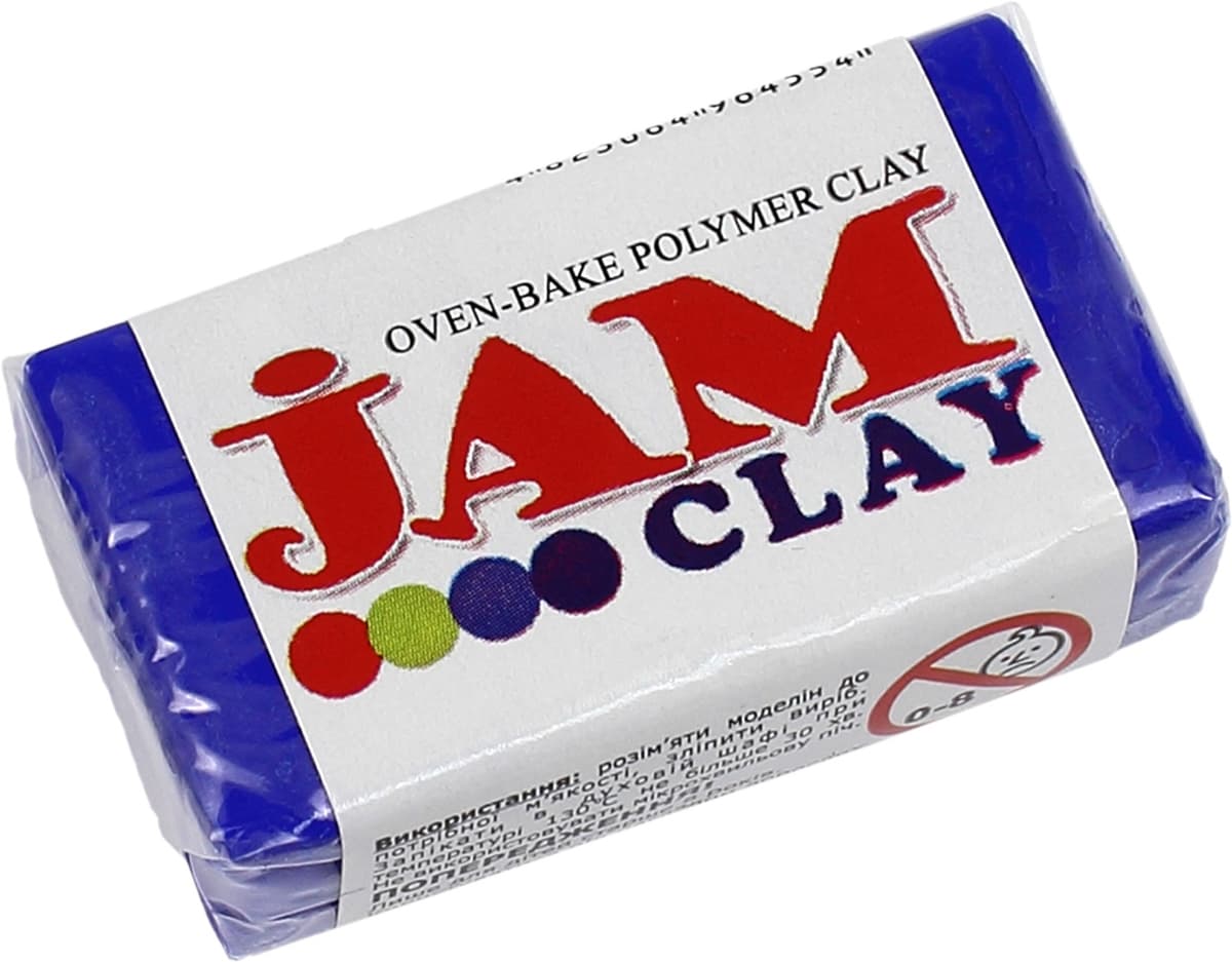 Глина полімер. "Jam Clay" Індіго 20гр №5018603/340603 — купити | Канцелярський Сад