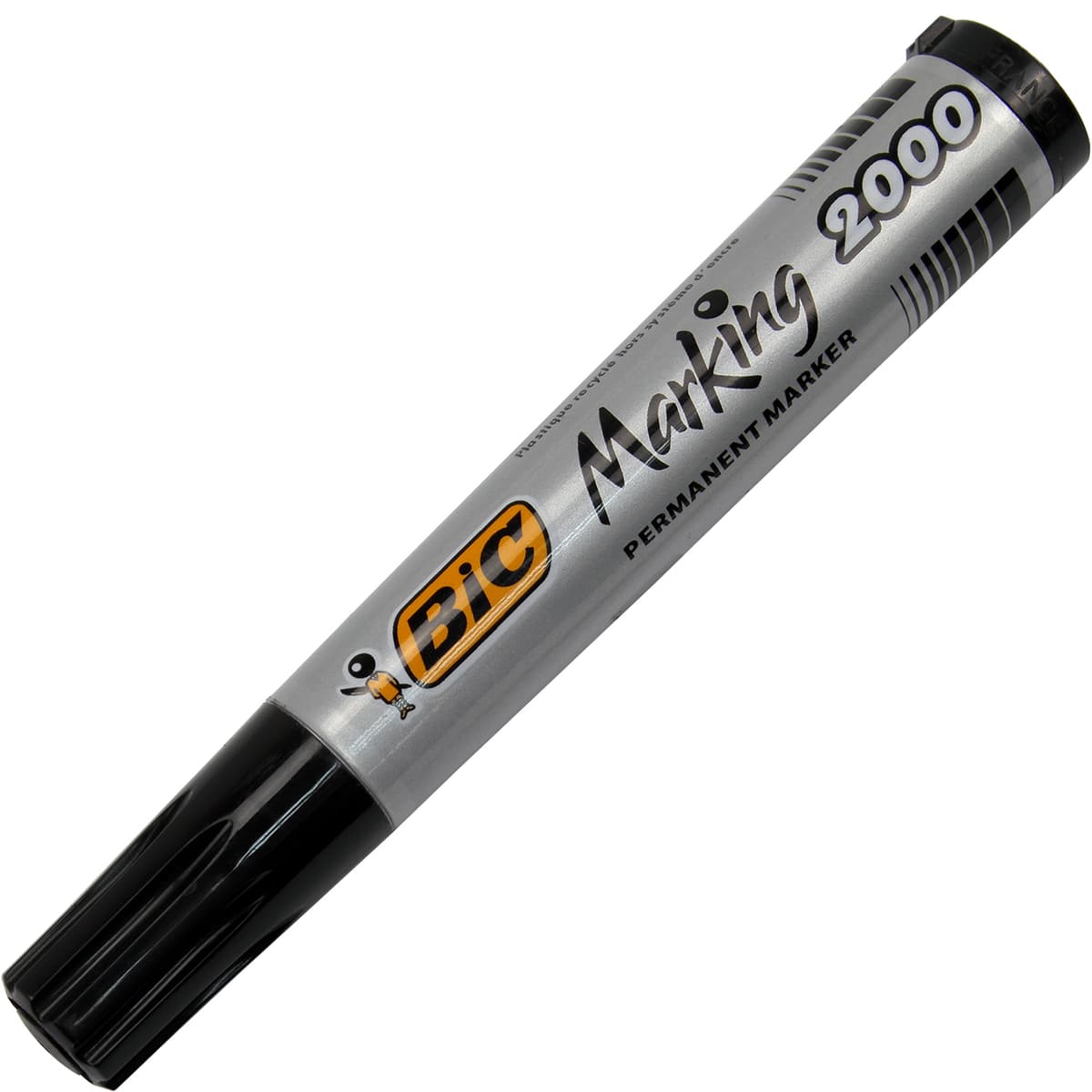 Маркер "Bic" 2000 еко №8209153/0095/9699 Permanent 0,8-3мм чорний — купити | Канцелярський Сад