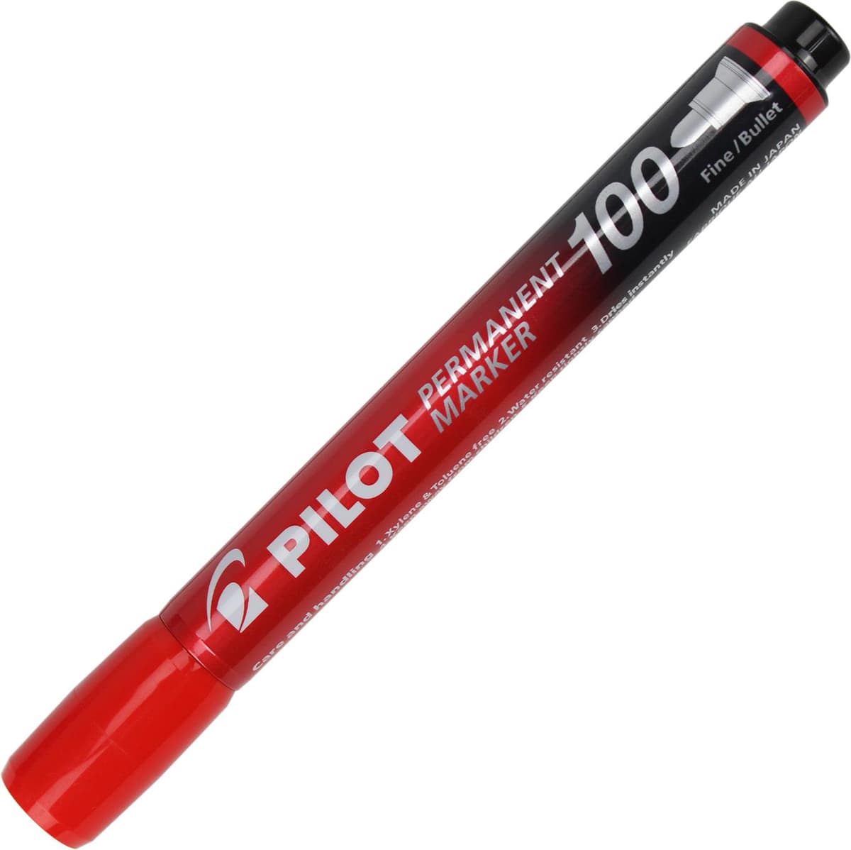 Маркер "Pilot" №SCA-100-R Permanent червоний — купити | Канцелярський Сад