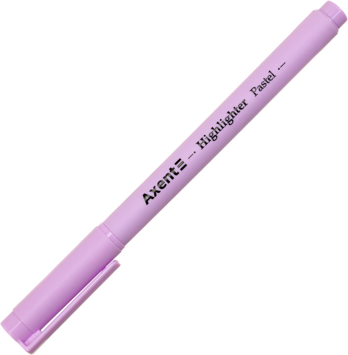 Текстмаркер "Axent" №2533-36-A клин. Highlighter Pastel 2-4мм лавандовий — купити | Канцелярський Сад