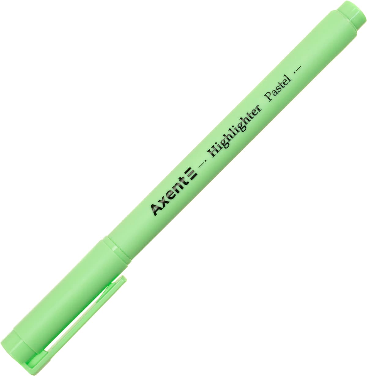 Текстмаркер "Axent" №2533-18-A клин. Highlighter Pastel 2-4мм м'ятний — купити | Канцелярський Сад