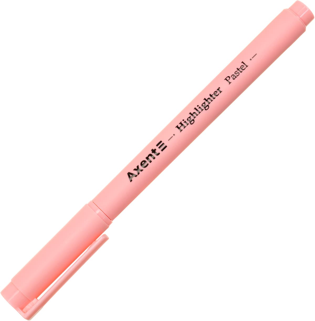 Текстмаркер "Axent" №2533-10-A клин. Highlighter Pastel 2-4мм рожевий — купити | Канцелярський Сад