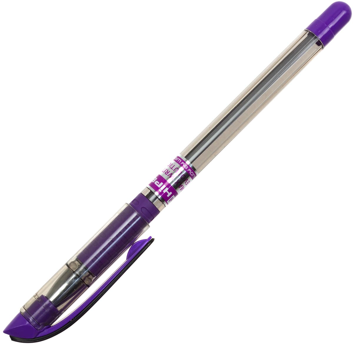 Ручка кульк. масл. "Hiper" №HO-335-ES Max Writer EV 2500м 0,7мм фіолет. — купити | Канцелярський Сад