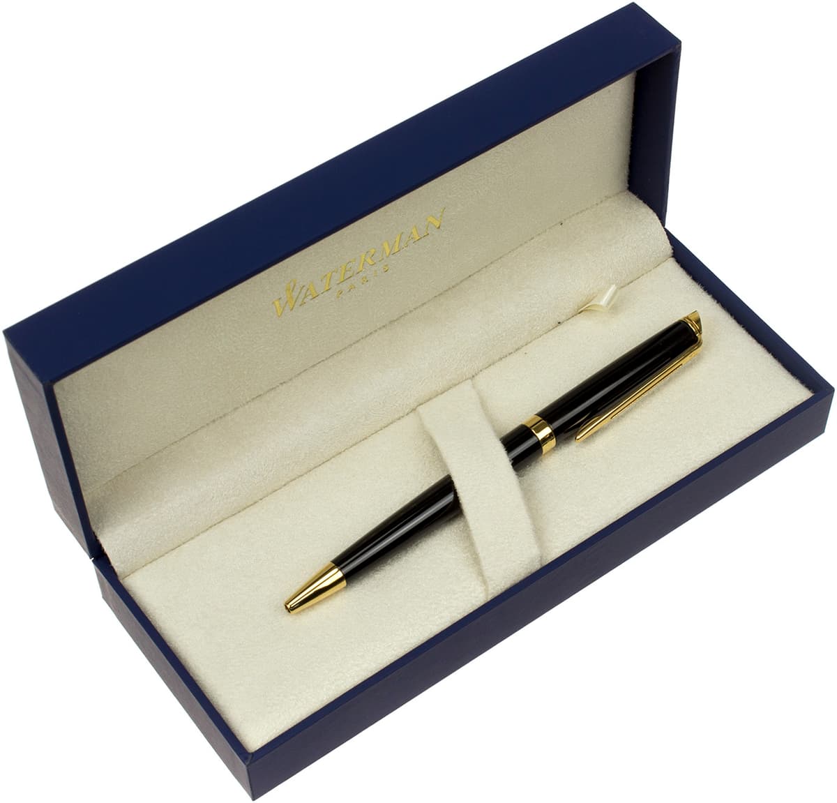 Ручка кульк. "Waterman" №22002 Hemisphere чорн. — купити | Канцелярський Сад
