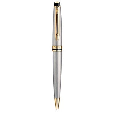 Ручка кульк. "Waterman" №20042 Expert позол. сталь — купити | Канцелярський Сад