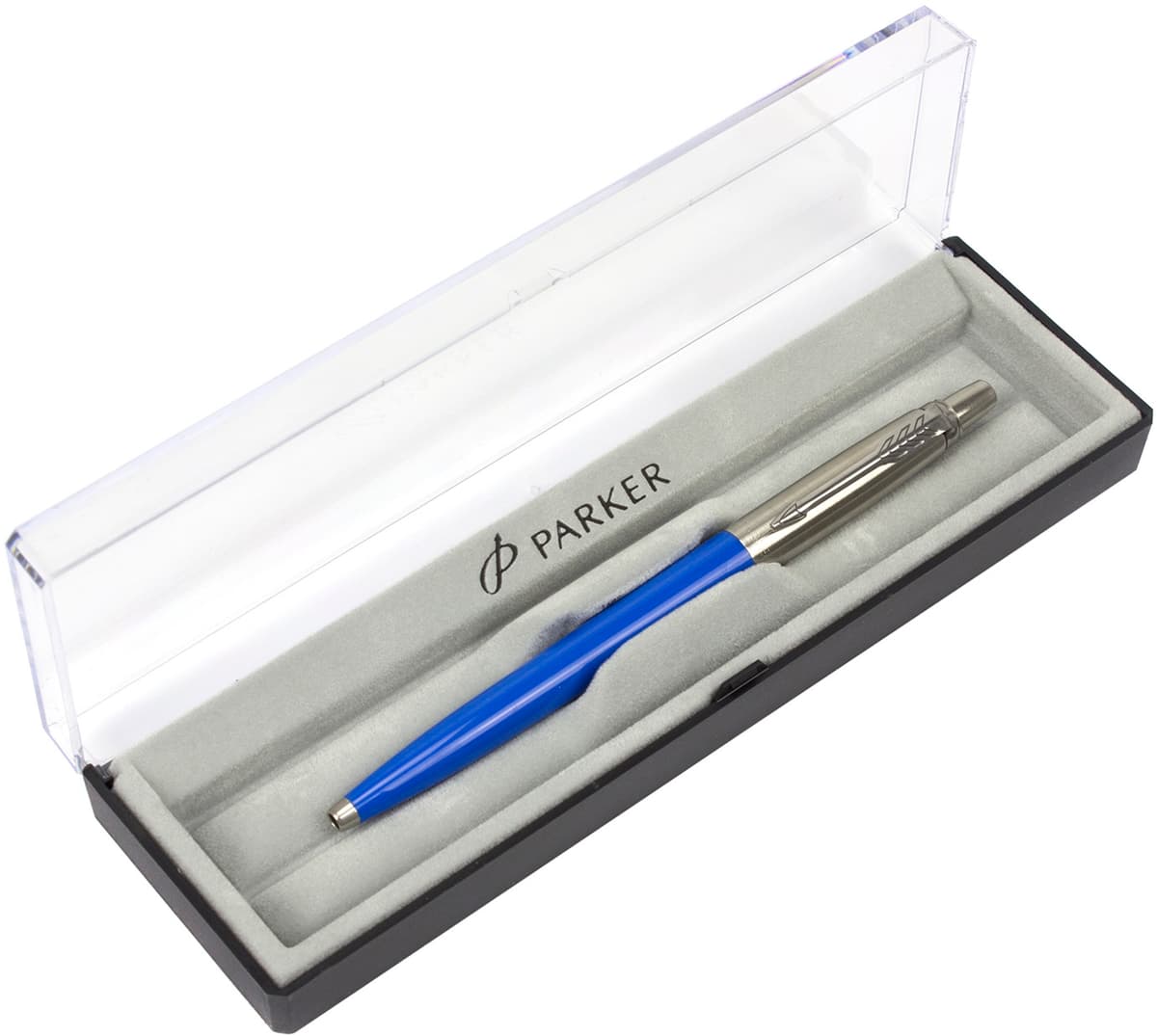 Ручка кульк. "Parker Jotter Plastic Blue" №15132 — купити | Канцелярський Сад