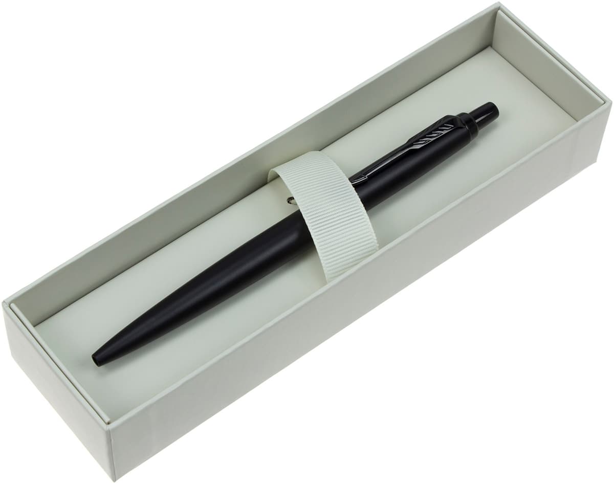 Ручка кульк. "Parker Jotter XL Monochrome Black" №12 432 — купити | Канцелярський Сад