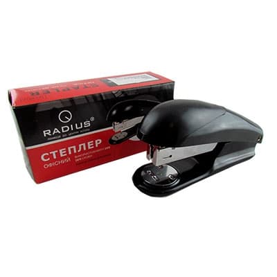 Степлер "Radius" №24/6 №9912/9124/9148 — купити | Канцелярський Сад