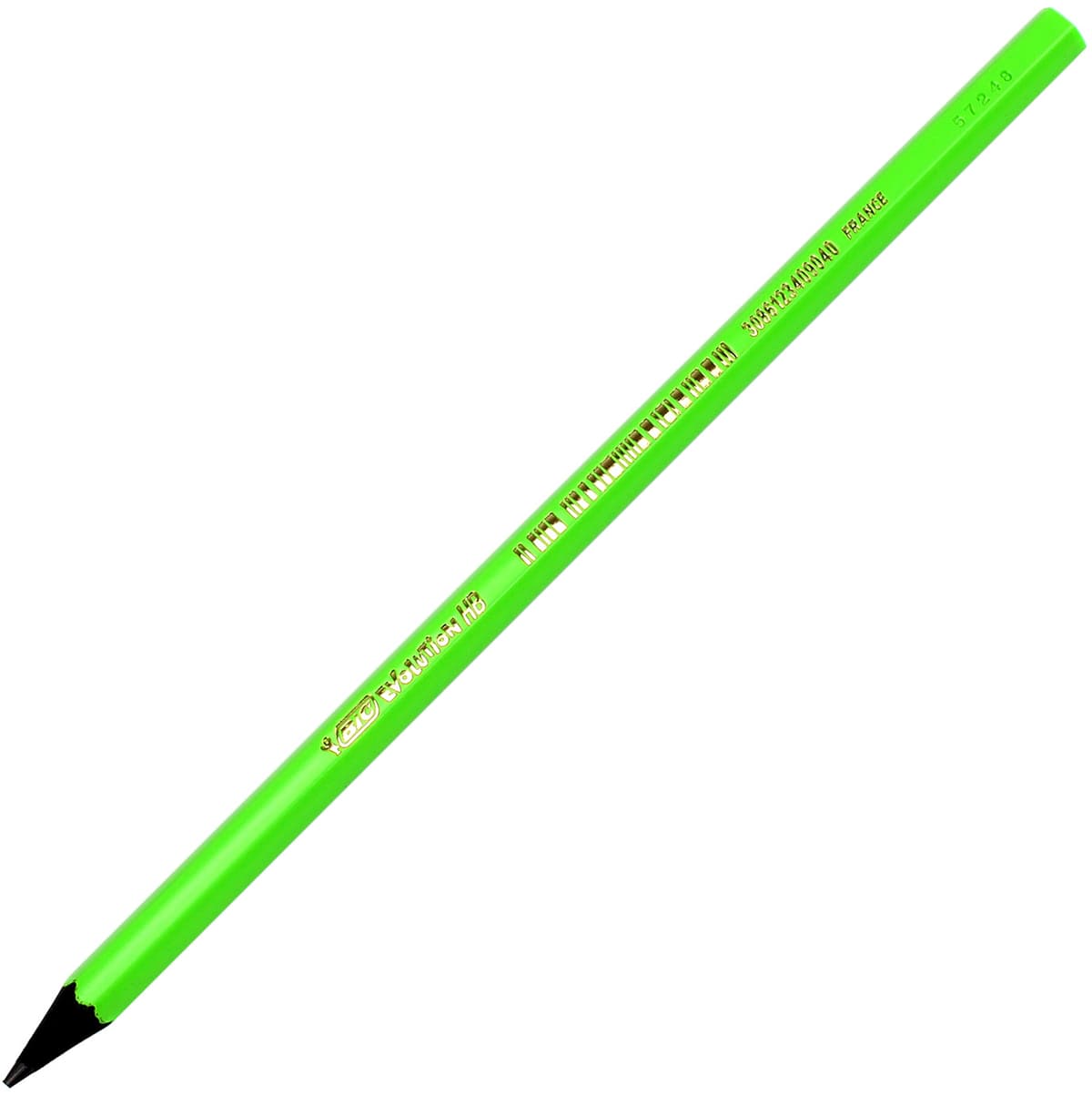 Олівець гр. "Bic" №940757/199/6182 Еволюшн Флуо HB чорний — купити | Канцелярський Сад