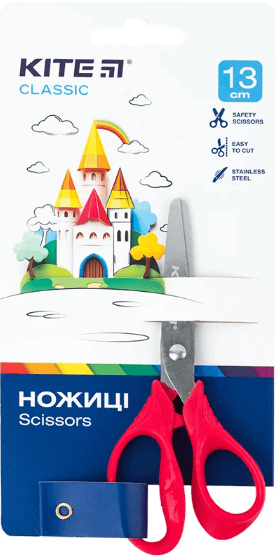 Ножиці дит. "Kite" №K-122-1 Classic 13см — купити | Канцелярський Сад