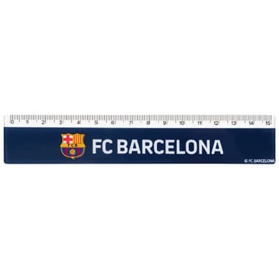 Лінійка пласт. 15см "Kite" №BC25-090 FC Barcelona — купити | Канцелярський Сад