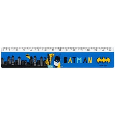 Лінійка пласт. 15см "Kite" №DC25-090 DC Batman — купити | Канцелярський Сад