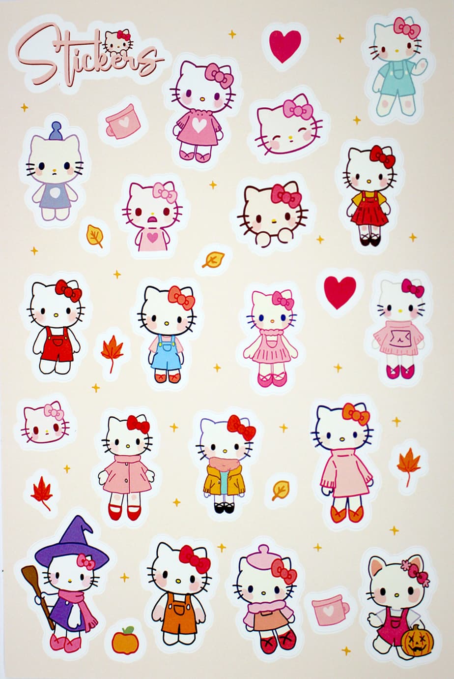 Стікер "Hello Kitty"/Breidon — купити | Канцелярський Сад