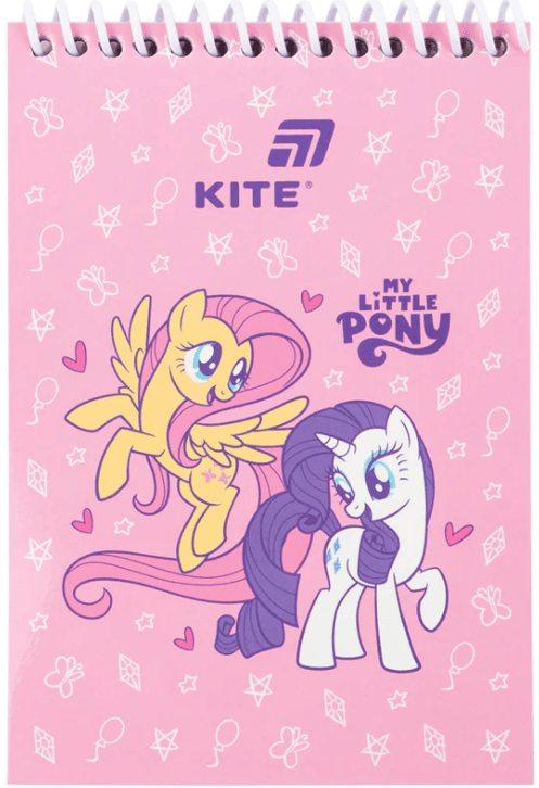 Блокнот пруж. А6 48арк. б/лін. Little Pony №LP26-196/Kite — купити | Канцелярський Сад