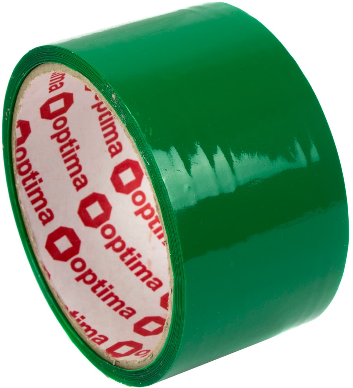 Стрічка клейка пакув. "Optima" 48ммх30м зелен. №O45304-04 — купити | Канцелярський Сад