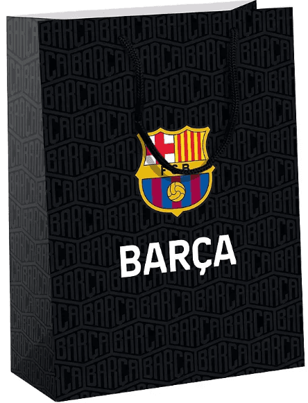 Пакет подарунковий папер. 18х24см FC Barcelona №BC25-265/Kite — купити | Канцелярський Сад