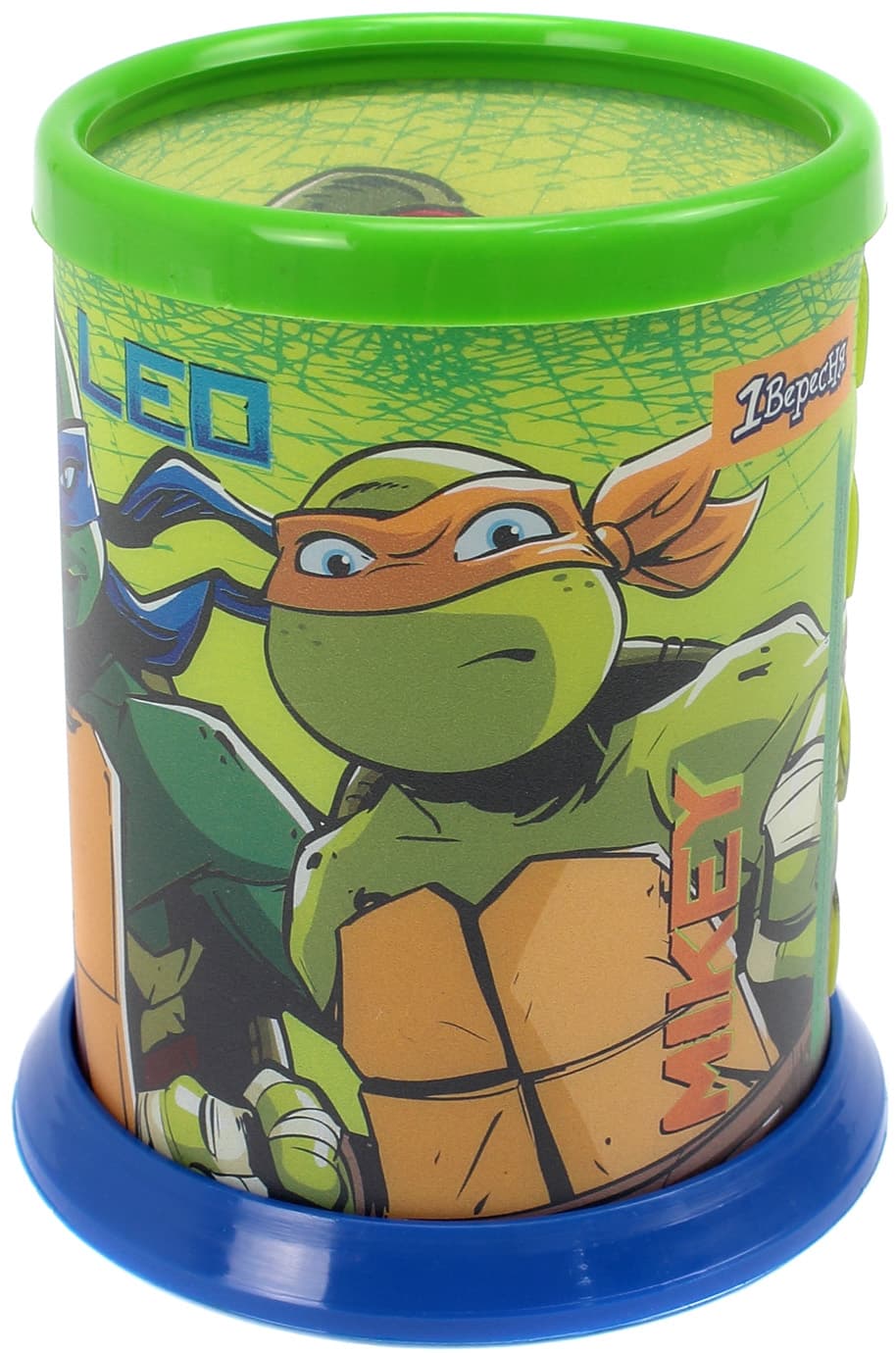 Стакан для ручок "1В" №491194 "Ninja Turtles" розбірний — купити | Канцелярський Сад