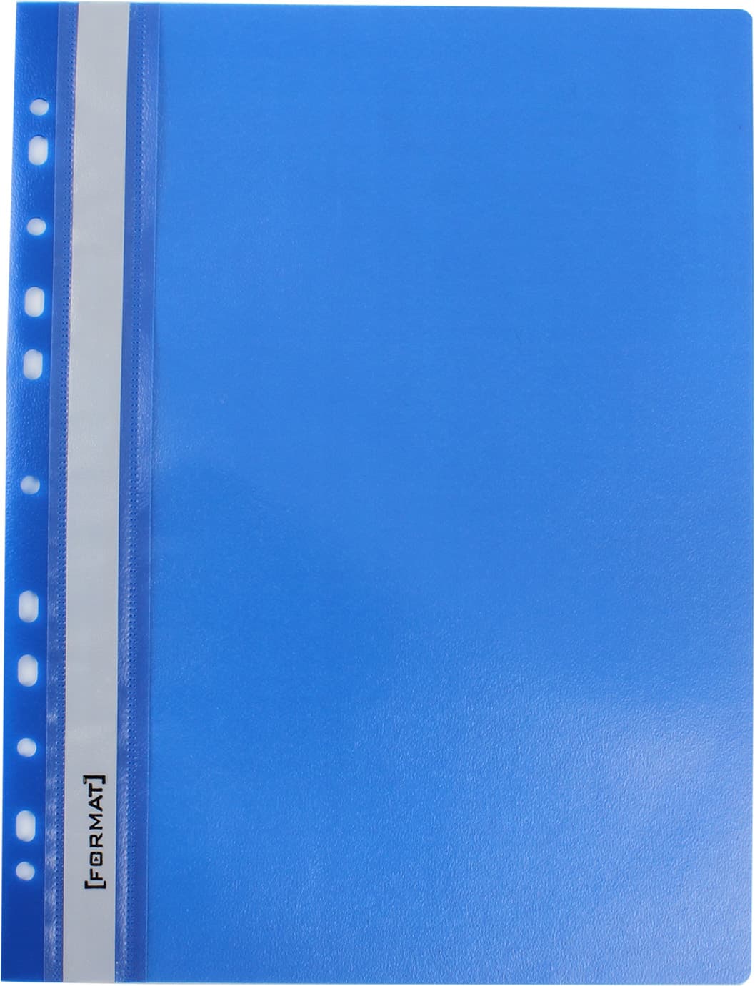 Папка-швидкозш. "Economix Light" №E38504-02 А4 з прозор.верхом,з перфор.,апельс.,глдянц.,синя — купити | Канцелярський Сад