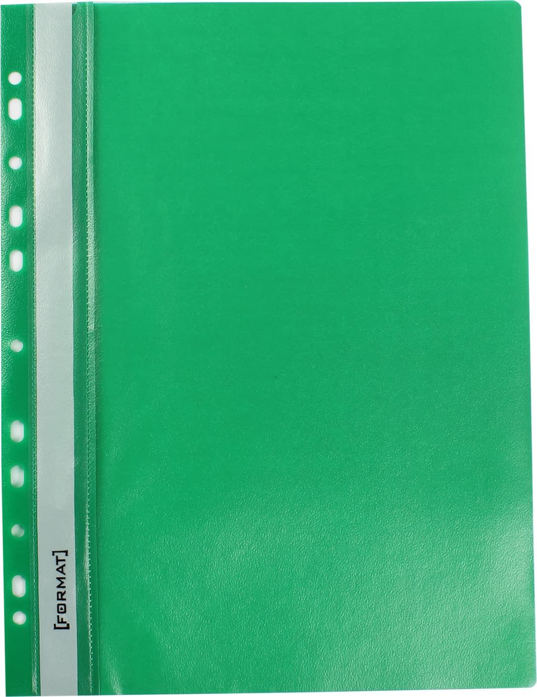 Папка-швидкозш. "Economix Light" №E38504-04 А4 з прозор.верхом,з перфор.,апельс.,зелена — купити | Канцелярський Сад