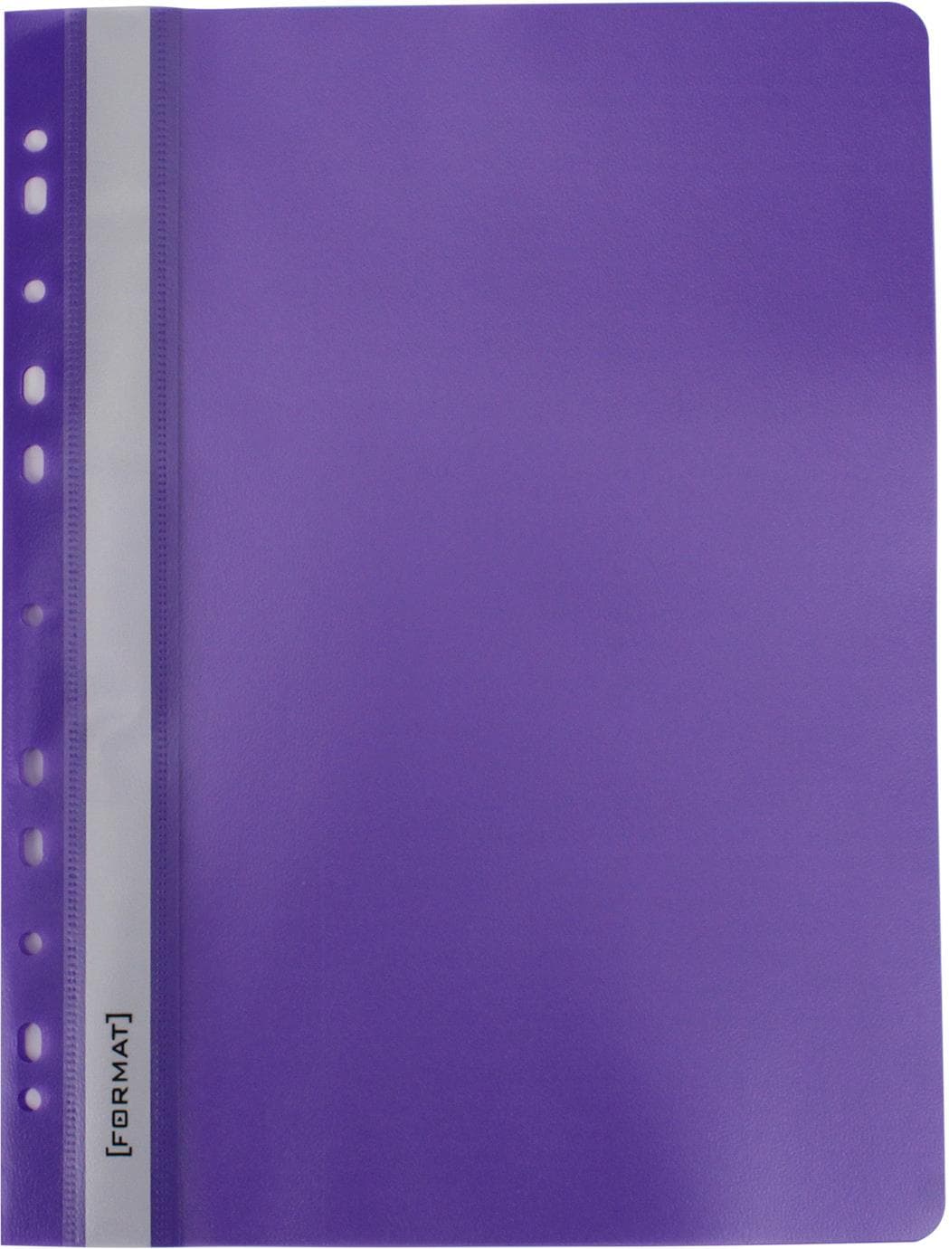 Папка-швидкозш. "Economix Light" №E38504-12 А4з прозор.верхом,з перфор.,апел.,фіол(10)(300 — купити | Канцелярський Сад