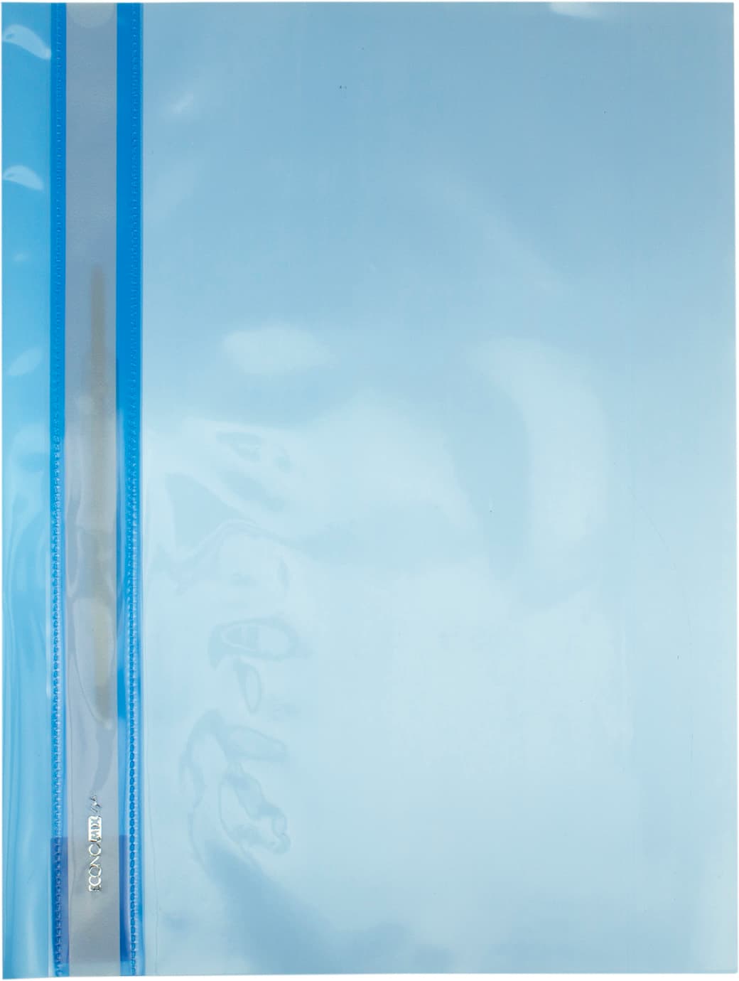 Папка-швидкозш. "Economix Light" №E38503-02 А4 з прозор.верхом,без перфор.,апельс.,синя — купити | Канцелярський Сад