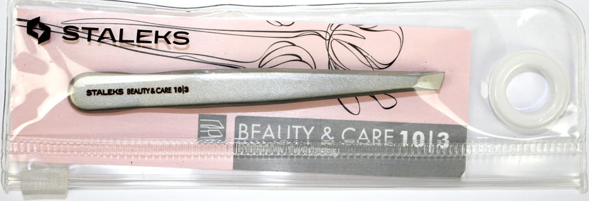Пінцет "Beauty & Care" широкі скошені кромки №TBC-10/3 — купити | Канцелярський Сад