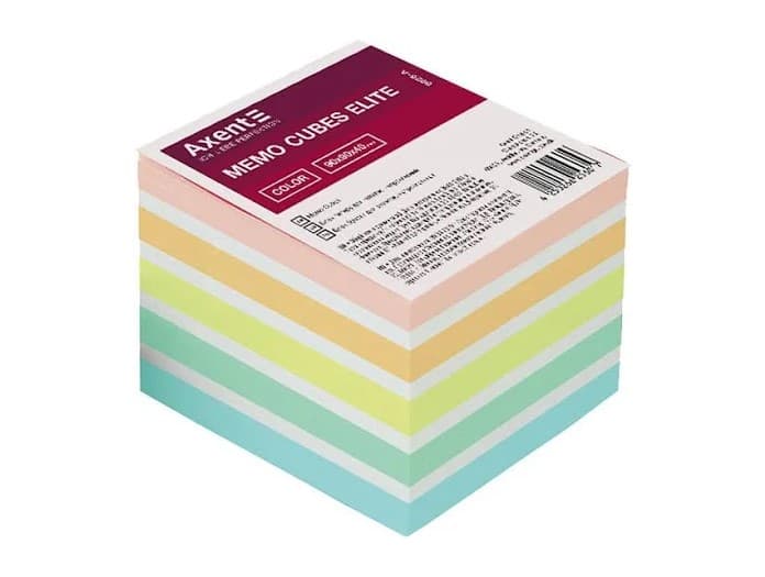 Блок/зам. нкл 90х90мм 40мм "Axent" Elite Color №8026-A — купити | Канцелярський Сад